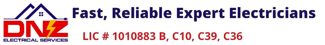 DNZ Electrical Services Logo – Licensed Electricians Serving Agoura Hills, Ventura & Los Angeles County