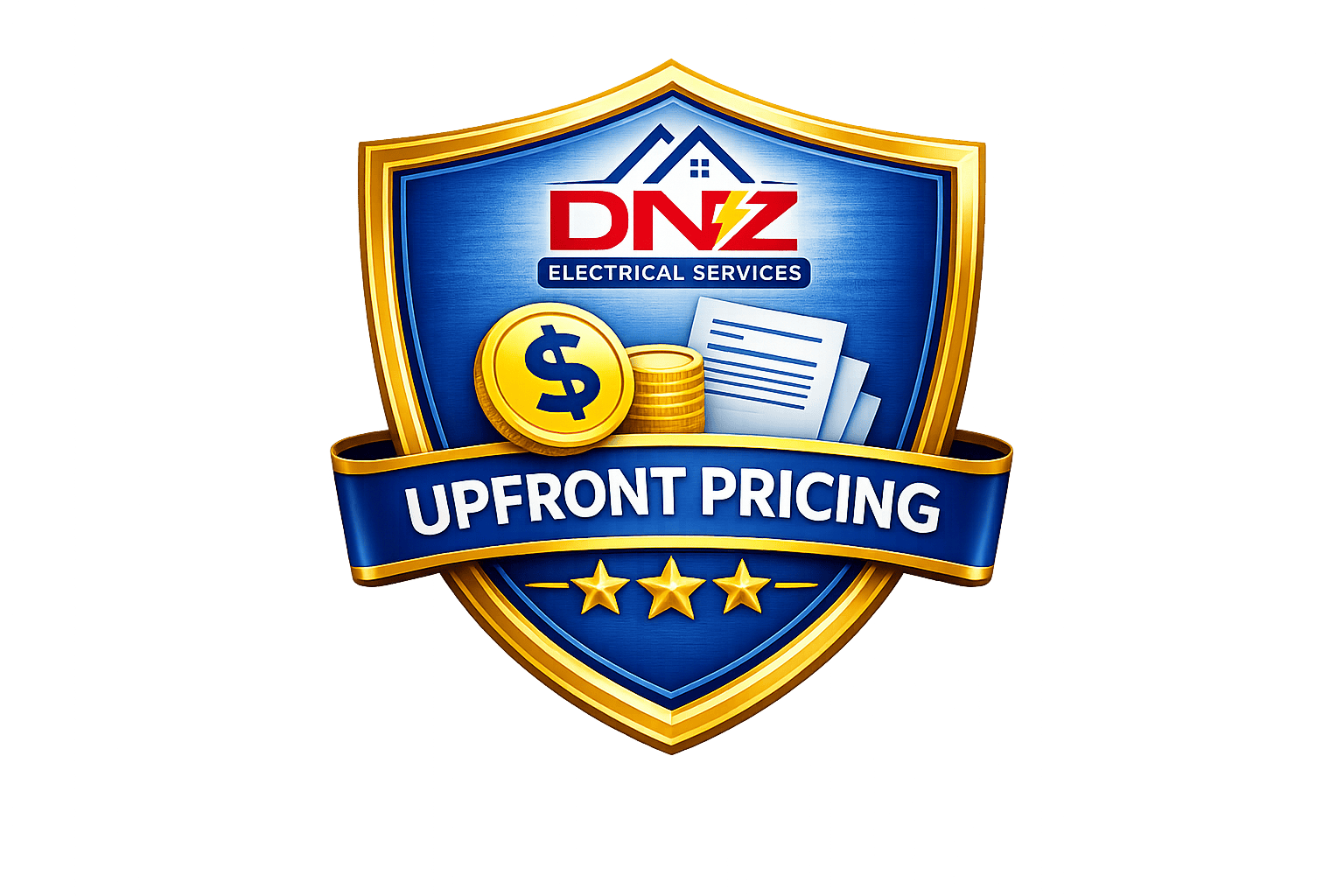 Upfront Honest Pricing – DNZ Electrical Services Upfront honest pricing guarantee from DNZ Electrical Services licensed electrician serving Agoura Hills and Thousand Oaks
